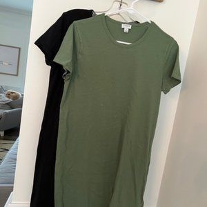 Set of 2 J Crew Tshirt dresses (pricing for both)